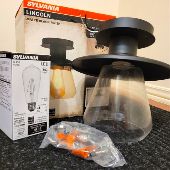 Sylvania Lincoln Matte Black Finish Light (COPY) - Picture 4 of 6